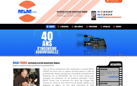 Site Ingénierie Audiovisuelle