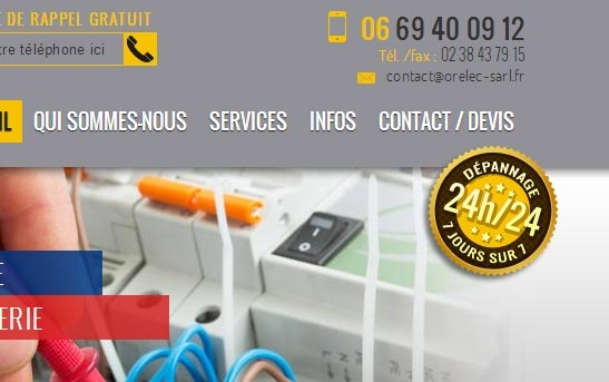 détail site électricité 