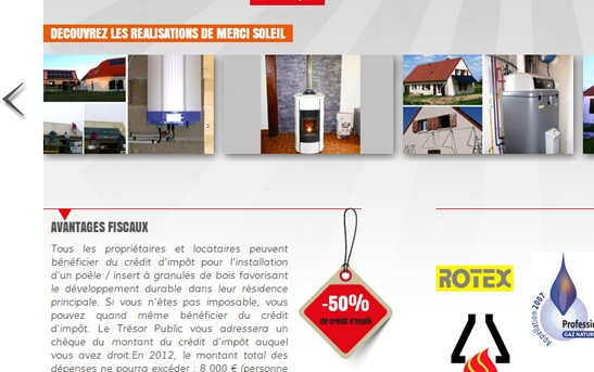 site web solaire travaux