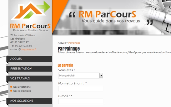 parrainage site courtage