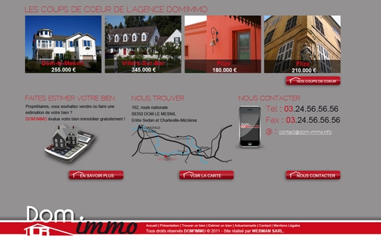 site web immobilier