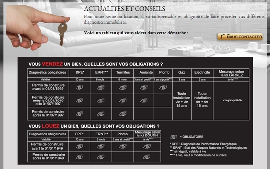 actus conseils site agence immo