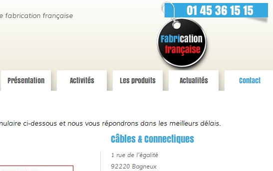 site web 100% français