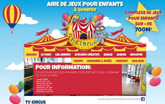 Aire de jeux Ty Circus