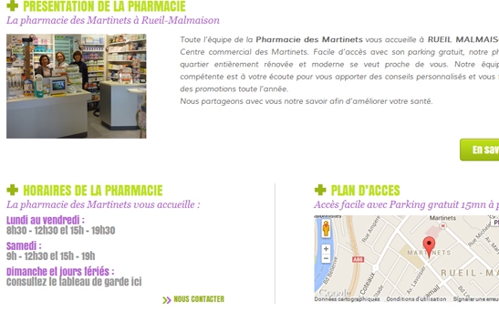 bas site pharmacie