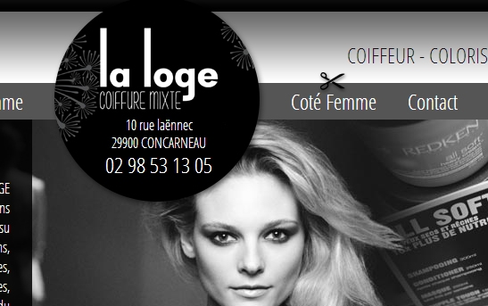 zoom site internet coiffeur