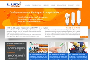 Site Internet Electricité générale