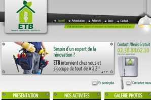 exemple de site internet artisan du batiment