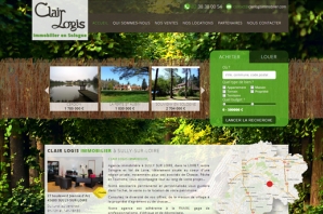 Site web Agence Immobilière en Sologne