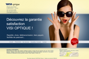 Site web Optique Paris