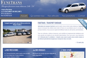 Site web Transport funéraire